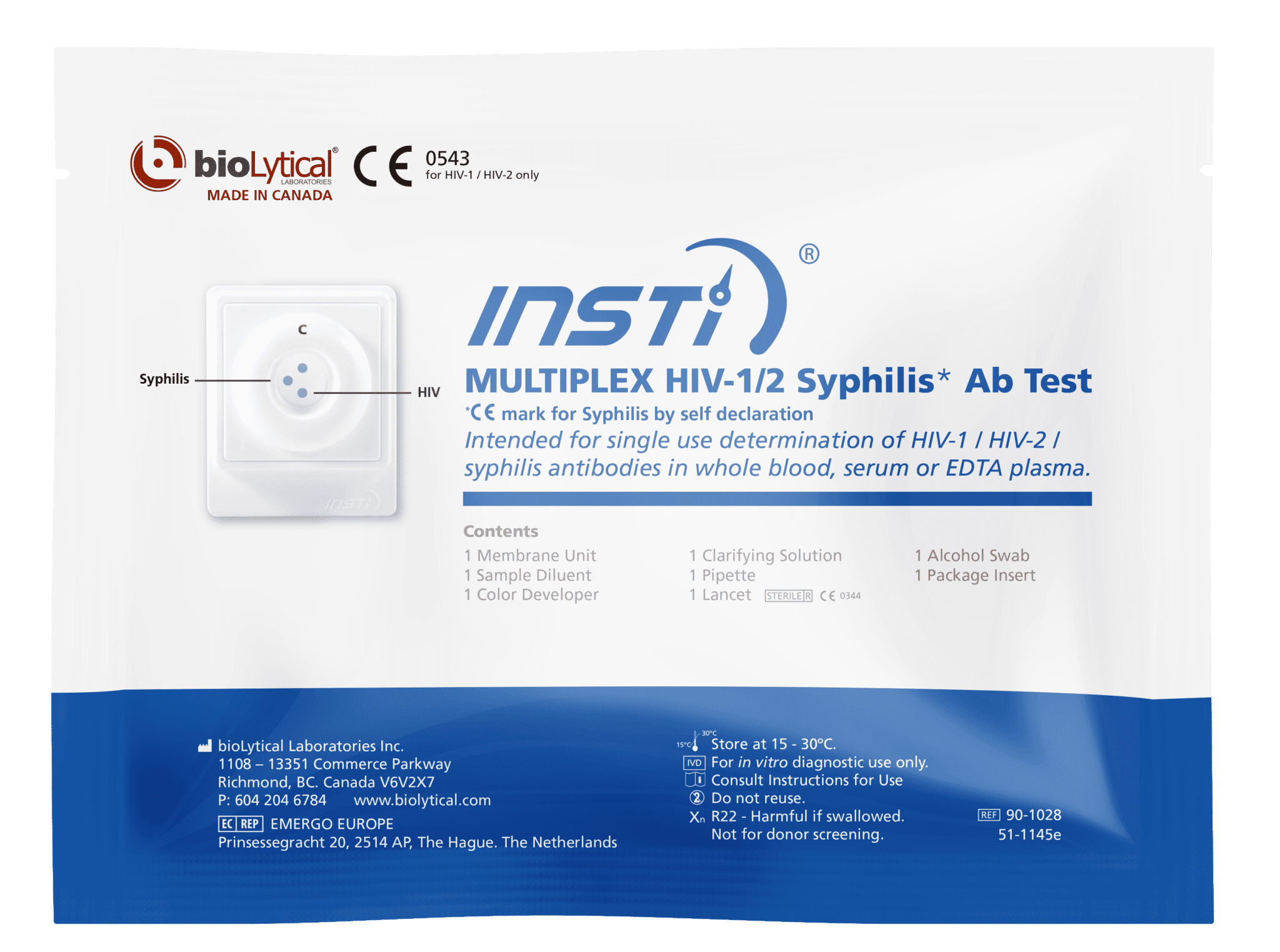HIV1/2 antibody test